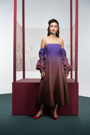 Sunset Ombre Dress Mero Studio Sunset Ombre Dress Mero Studio