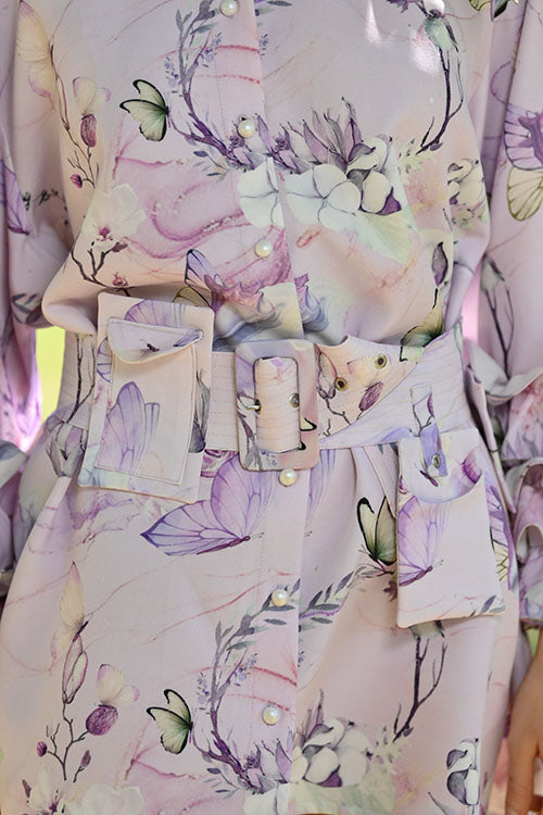Lilac nurture dress
