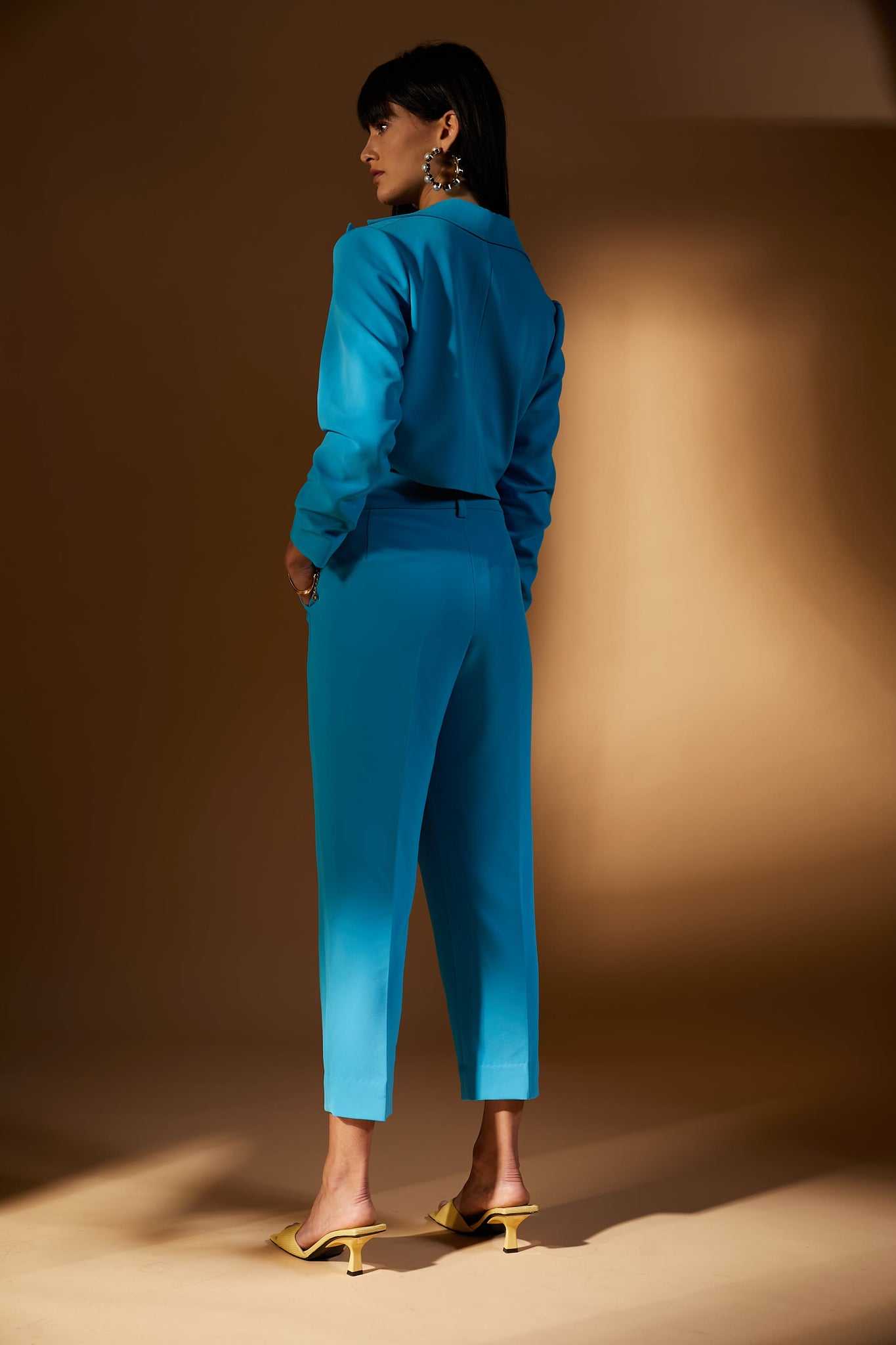 Cobalt Corset Pant Suit