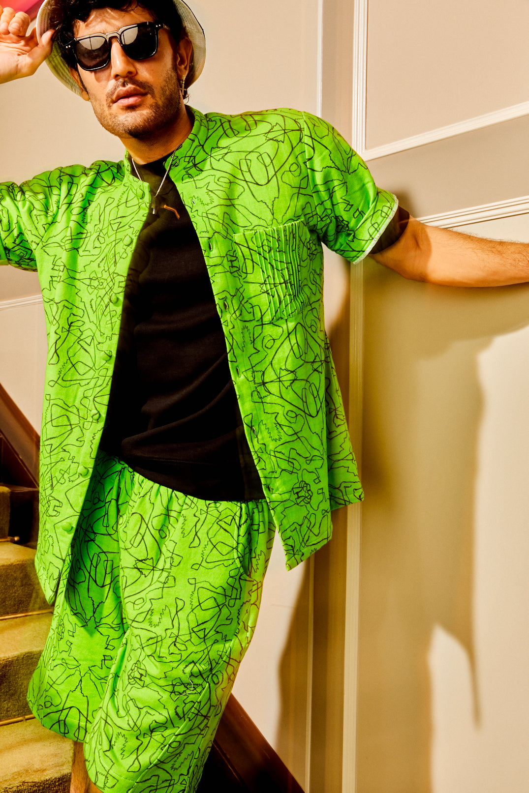 neon dress for men NEON BODY Costume for Men